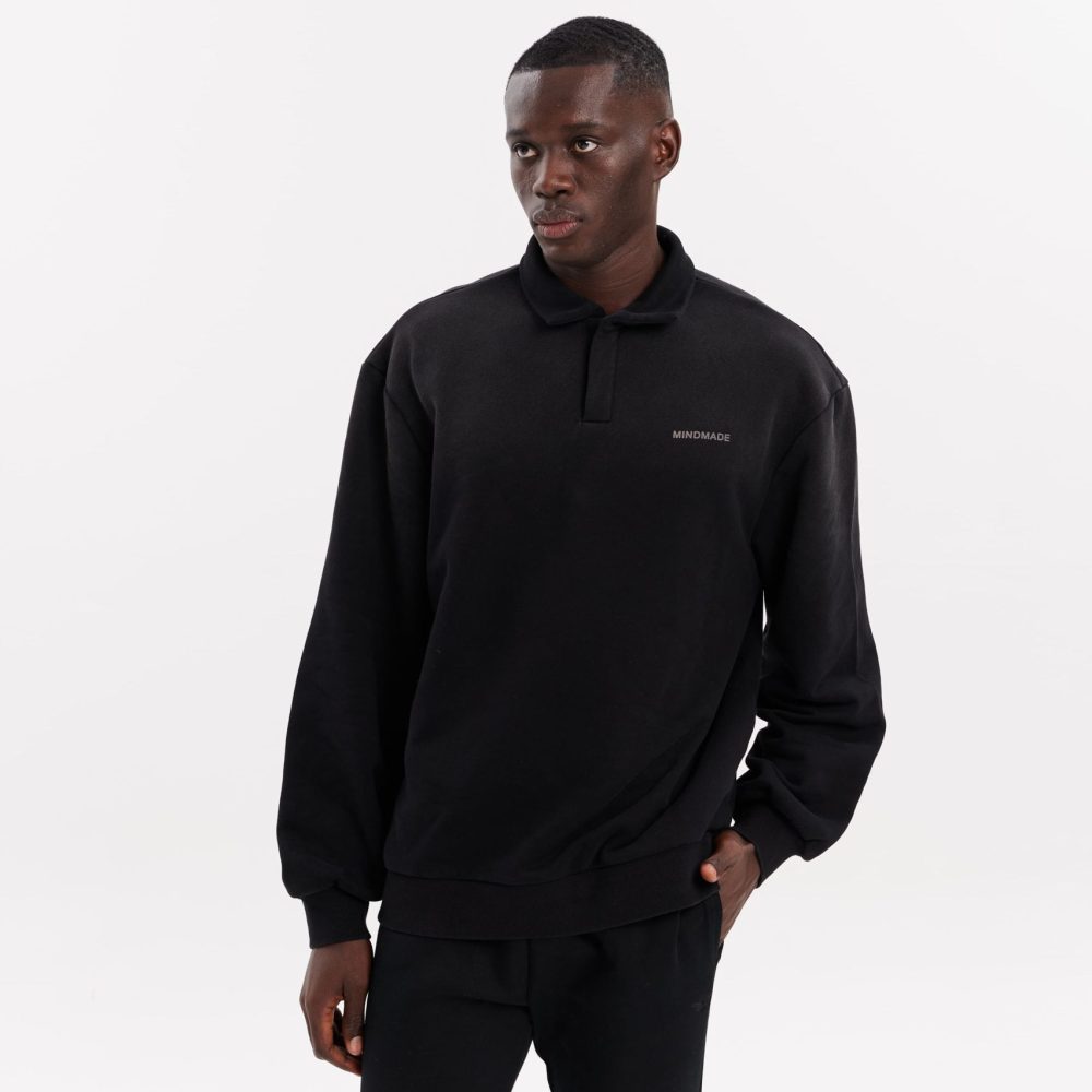 Ash Minimalistic Polo Sweater 1
