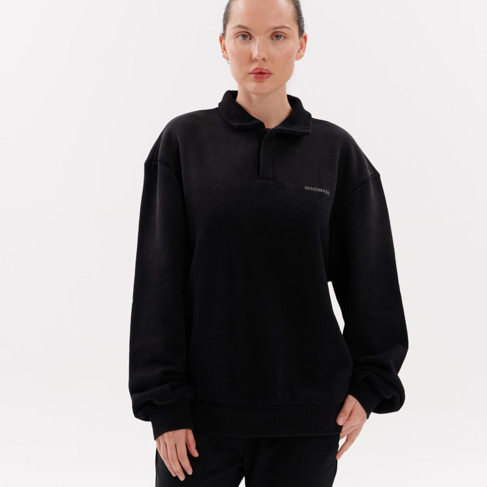 Ash Minimalistic Polo Sweater 3