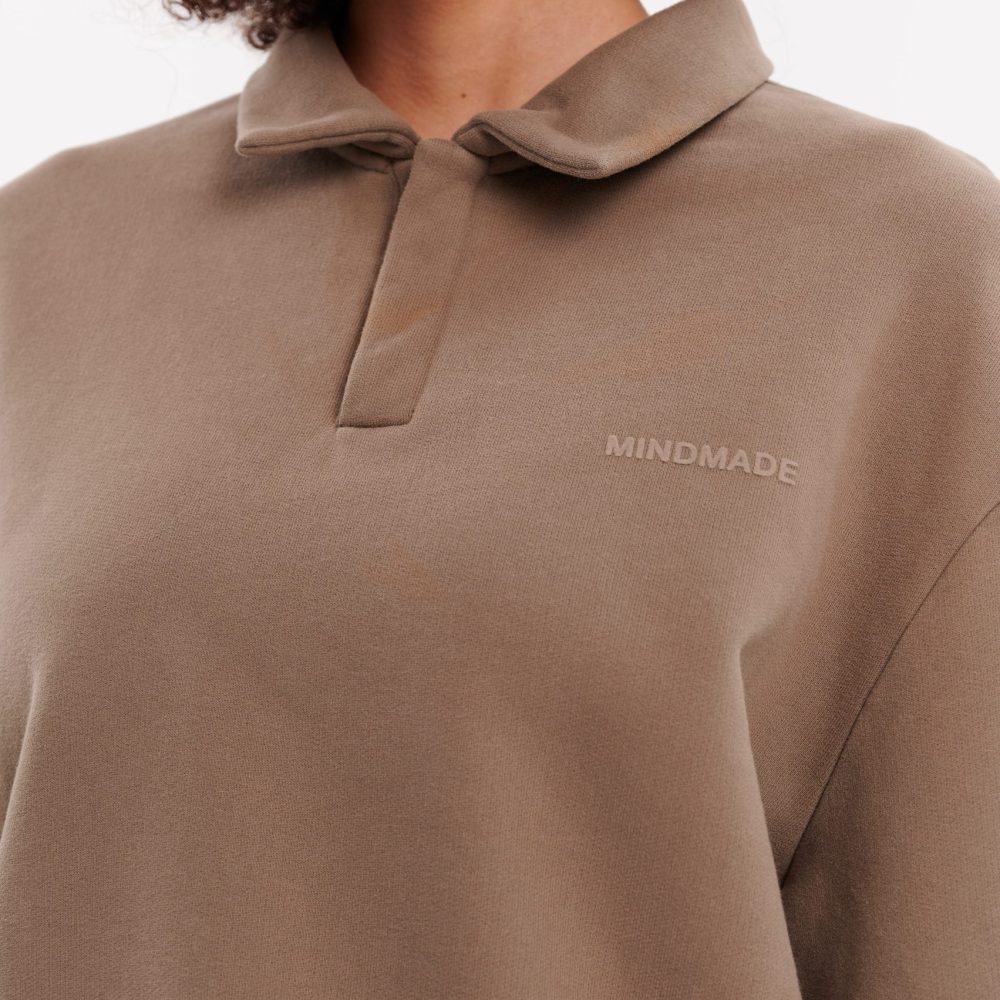 Tree House Minimalistic Polo Sweater 4